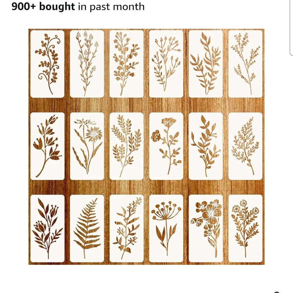 Botanical Wooden Wall Art Set